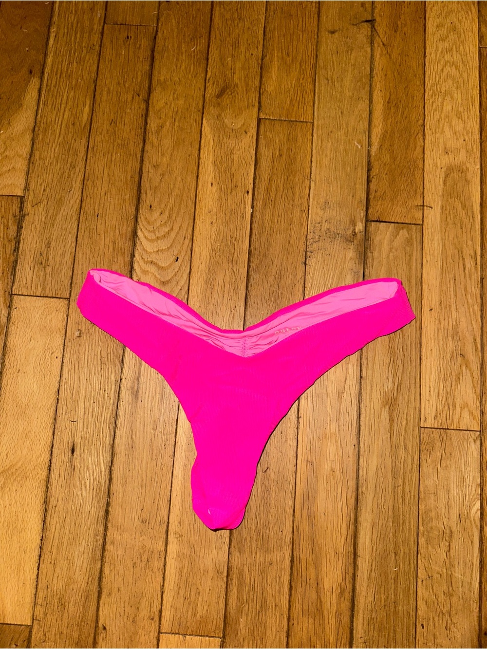 Woman’s Oneone bikini bottoms swim bathing suit ribbed